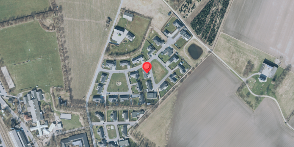 Oversvømmelsesrisiko fra vandløb på Egetoften 18, 7500 Holstebro