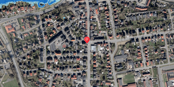 Oversvømmelsesrisiko fra vandløb på Buegade 1A, . , 6100 Haderslev