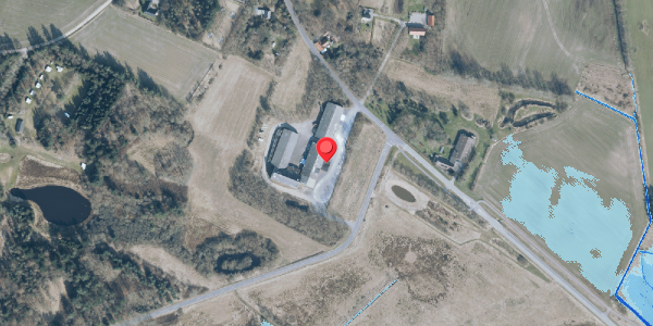 Oversvømmelsesrisiko fra vandløb på Tim Kirkevej 15, 6980 Tim