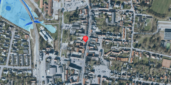 Oversvømmelsesrisiko fra vandløb på Algade 15, 2. , 4660 Store Heddinge