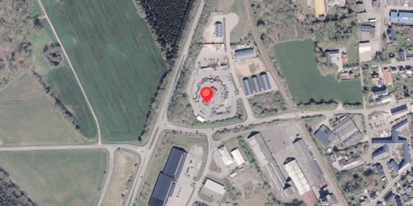 Oversvømmelsesrisiko fra vandløb på Holmskovvej 66, 8340 Malling