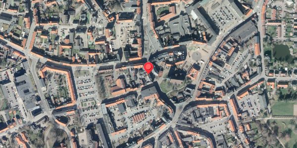Oversvømmelsesrisiko fra vandløb på Rosengade 13, . , 4200 Slagelse