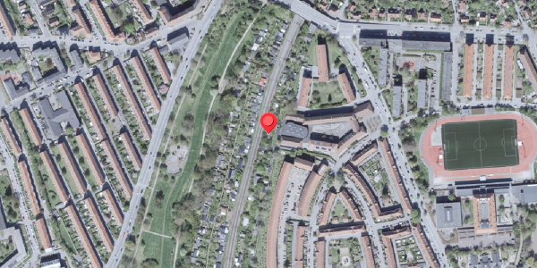Oversvømmelsesrisiko fra vandløb på Haven 12, 2000 Frederiksberg