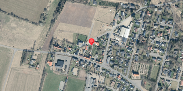 Oversvømmelsesrisiko fra vandløb på Mejeriparken 3, 7830 Vinderup