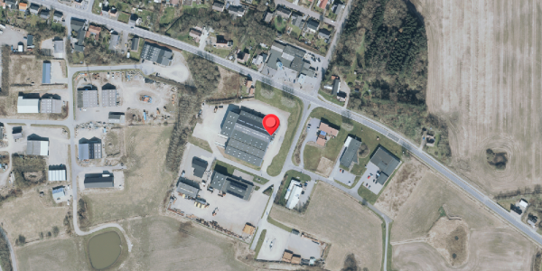 Oversvømmelsesrisiko fra vandløb på Rugmarken 2, 7620 Lemvig