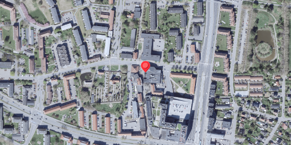 Oversvømmelsesrisiko fra vandløb på Herlev Torv 28C, 2730 Herlev