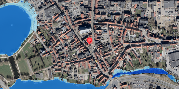 Oversvømmelsesrisiko fra vandløb på Torvet 7, 6100 Haderslev