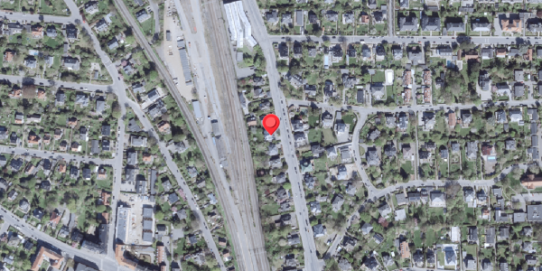Oversvømmelsesrisiko fra vandløb på Gersonsvej 25, 2900 Hellerup