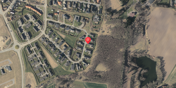 Oversvømmelsesrisiko fra vandløb på Solbakken 15, 5560 Aarup
