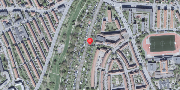 Oversvømmelsesrisiko fra vandløb på Haven 13, 2000 Frederiksberg