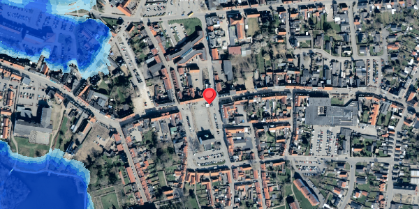 Oversvømmelsesrisiko fra vandløb på Torvet 1, 4930 Maribo