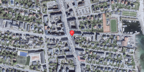 Oversvømmelsesrisiko fra vandløb på Strandvejen 94, 2900 Hellerup