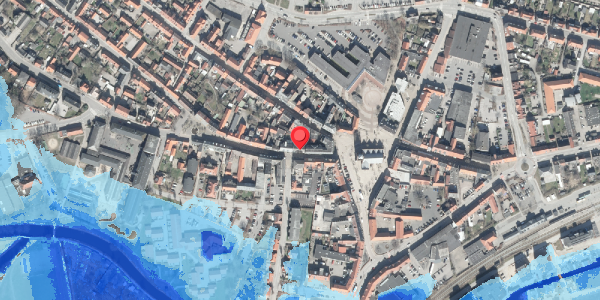 Oversvømmelsesrisiko fra vandløb på Storegade 4, 8500 Grenaa