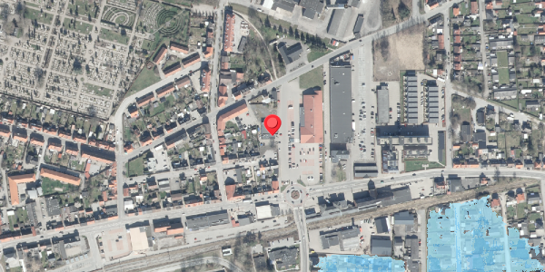 Oversvømmelsesrisiko fra vandløb på Østerbrogade 43, 8500 Grenaa