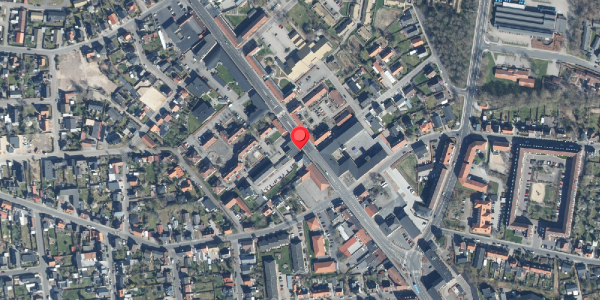 Oversvømmelsesrisiko fra vandløb på Borgergade 45, 8600 Silkeborg