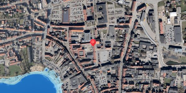 Oversvømmelsesrisiko fra vandløb på Gravene 14H, . , 6100 Haderslev