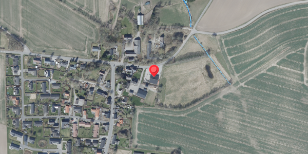 Oversvømmelsesrisiko fra vandløb på Ryvejen 39B, 8660 Skanderborg