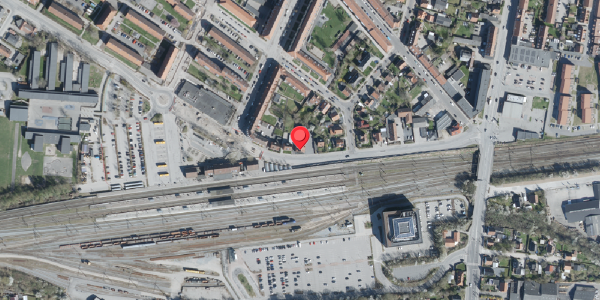Oversvømmelsesrisiko fra vandløb på Jernbanevej 18, . , 4100 Ringsted
