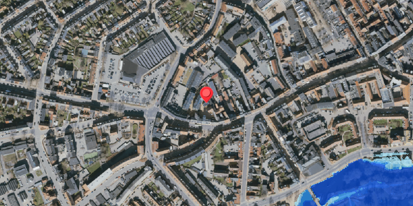 Oversvømmelsesrisiko fra vandløb på Vindegade 146B, 5000 Odense C
