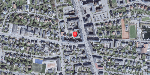 Oversvømmelsesrisiko fra vandløb på Hellerupvej 6A, 2900 Hellerup