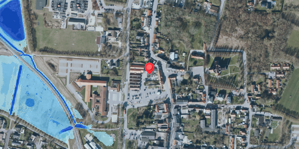 Oversvømmelsesrisiko fra vandløb på Algade 39F, st. , 4660 Store Heddinge