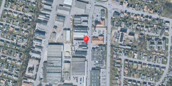Oversvømmelsesrisiko fra vandløb på Industrivej 12, 7600 Struer