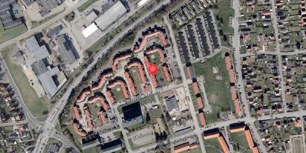 Oversvømmelsesrisiko fra vandløb på Braineparken 19, 6100 Haderslev