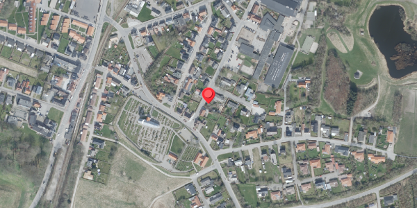 Oversvømmelsesrisiko fra vandløb på Ebbesvej 9, 7700 Thisted