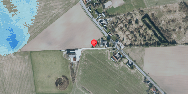 Oversvømmelsesrisiko fra vandløb på Slimmingevej 59A, 4100 Ringsted