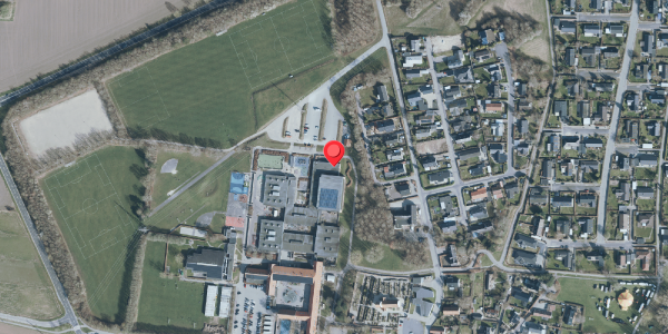 Oversvømmelsesrisiko fra vandløb på Soderupvej 13B, 2640 Hedehusene