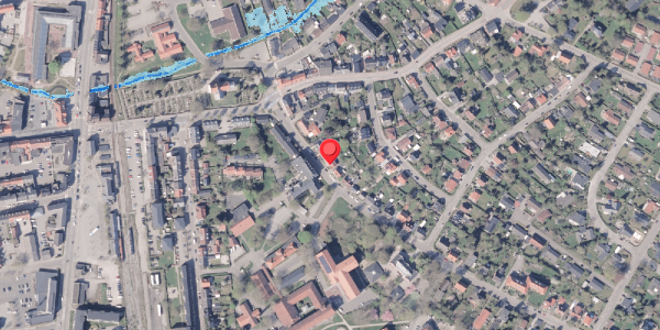 Oversvømmelsesrisiko fra vandløb på Randlevvej 13A, 8300 Odder