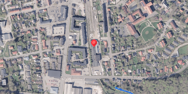 Oversvømmelsesrisiko fra vandløb på Lundevej 1A, 8300 Odder