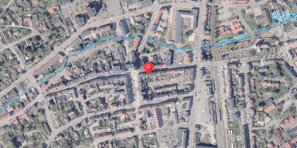 Oversvømmelsesrisiko fra vandløb på Rosensgade 19, 8300 Odder