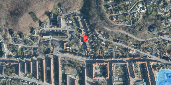 Oversvømmelsesrisiko fra vandløb på Dalgade 11, 7100 Vejle