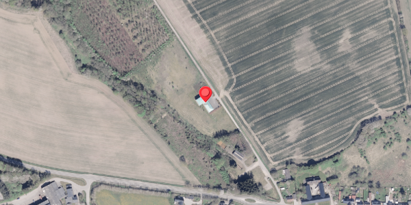 Oversvømmelsesrisiko fra vandløb på Ulvsborgvej 9, 8300 Odder