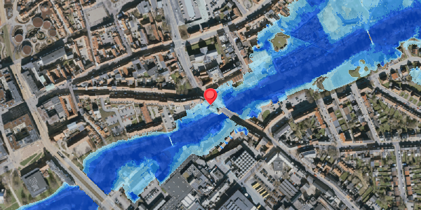 Oversvømmelsesrisiko fra vandløb på Brogade 3, 5000 Odense C