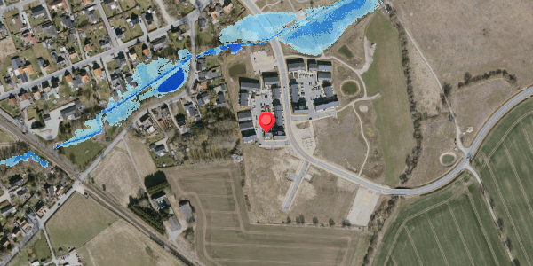 Oversvømmelsesrisiko fra vandløb på Blåfuglen 2, 5792 Årslev