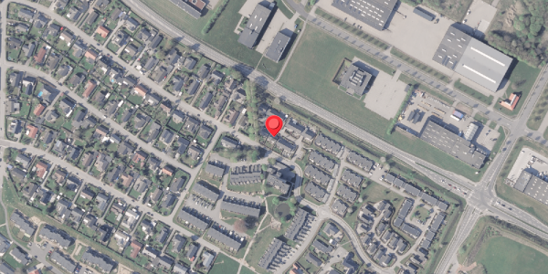 Oversvømmelsesrisiko fra vandløb på Elgårdsminde 138, . , 8382 Hinnerup