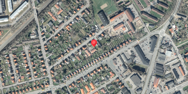 Oversvømmelsesrisiko fra vandløb på Rolighedsvej 20, . , 4200 Slagelse