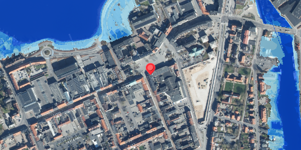 Oversvømmelsesrisiko fra vandløb på Torvet 2, 8600 Silkeborg