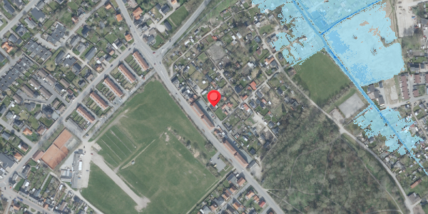 Oversvømmelsesrisiko fra vandløb på Skovengen 9, . , 7700 Thisted