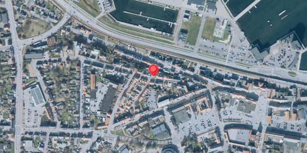 Oversvømmelsesrisiko fra vandløb på Bjerggade 16, 7600 Struer
