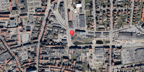 Oversvømmelsesrisiko fra vandløb på Teaterstien 2B, 6100 Haderslev