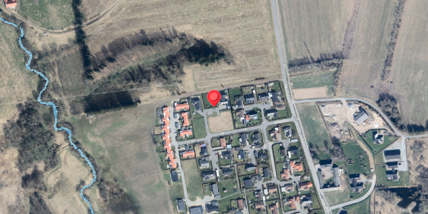 Oversvømmelsesrisiko fra vandløb på Hanetoften 22, 9900 Frederikshavn