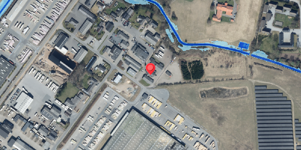 Oversvømmelsesrisiko fra vandløb på Fabriksvej 17, . , 6580 Vamdrup