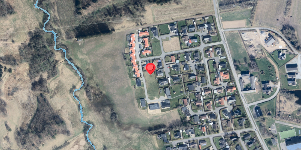 Oversvømmelsesrisiko fra vandløb på Hanetoften 53, 9900 Frederikshavn