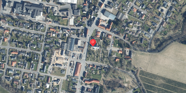 Oversvømmelsesrisiko fra vandløb på Silkeborgvej 23, 8653 Them