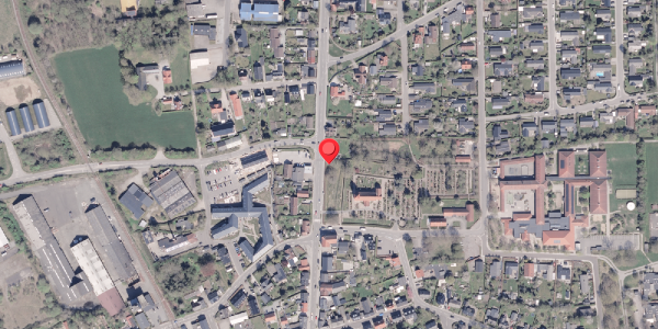 Oversvømmelsesrisiko fra vandløb på Bredgade 39, 8340 Malling