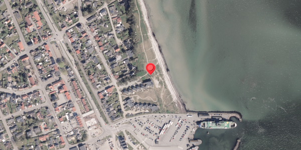 Oversvømmelsesrisiko fra vandløb på Thunøgade 8, 8300 Odder