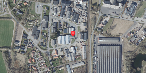 Oversvømmelsesrisiko fra vandløb på Mosetoften 5, 8722 Hedensted